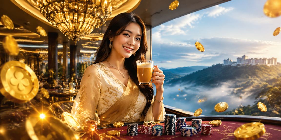 Suasana hiburan kasino di Genting Highlands gaya Melayu tempatan