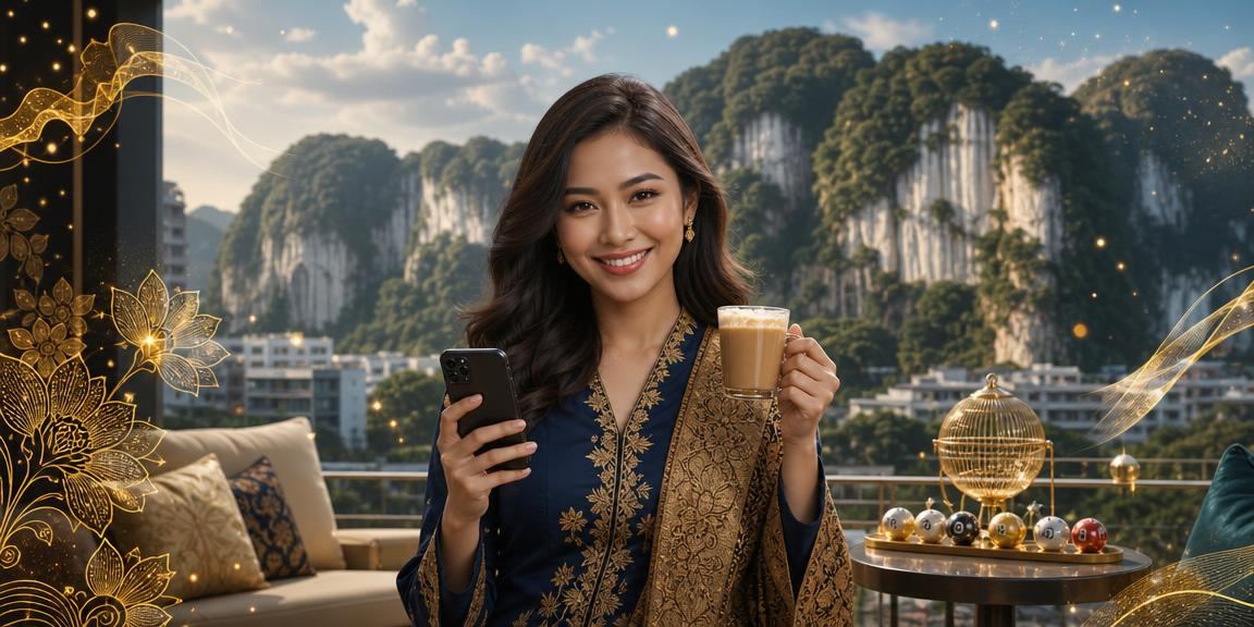 Pemain dari Ipoh menyertai loteri nombor 4D dalam gaya Melayu tempatan