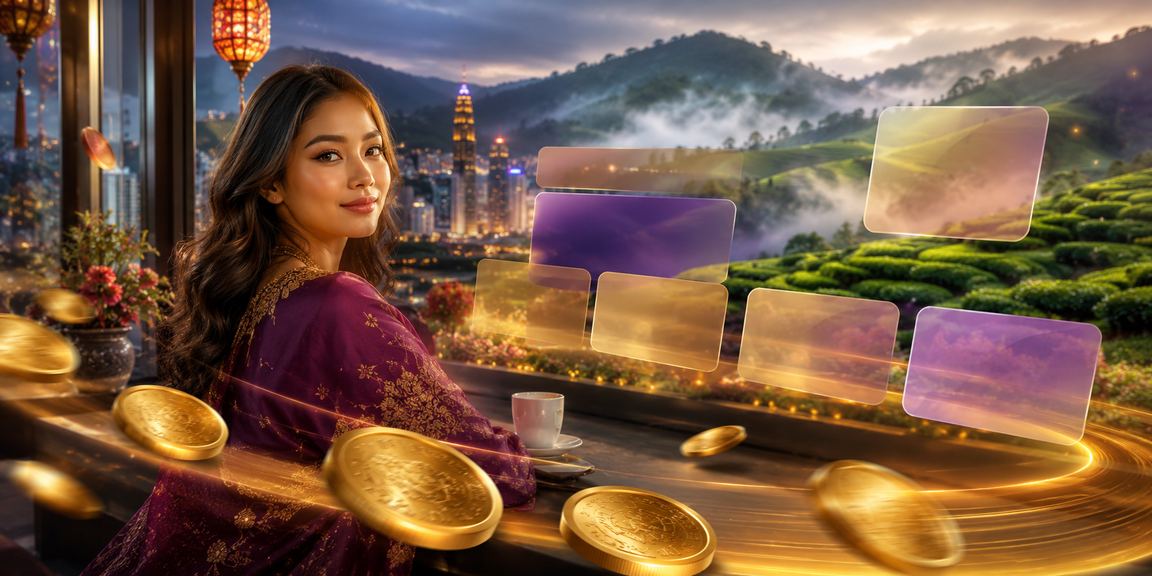 Pengguna Malaysia menikmati hiburan kasino dalam talian melalui telefon pintar