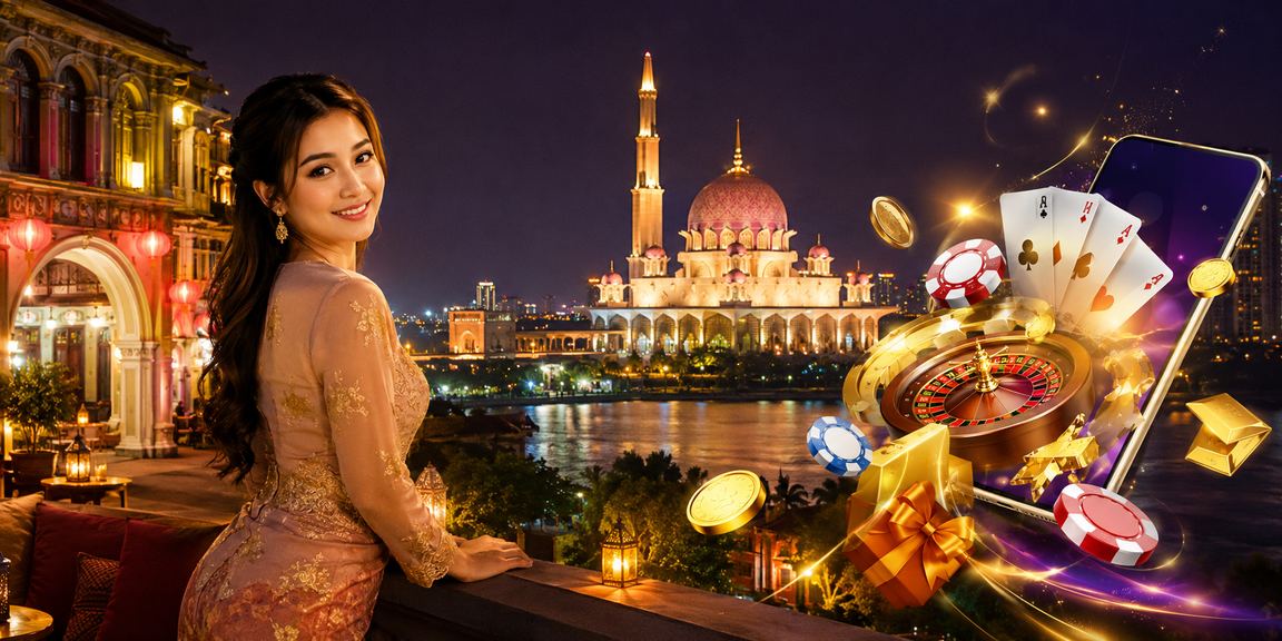 Suasana hiburan kasino dan taruhan sukan di Putrajaya gaya Malaysia